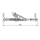 BOSCH 1 987 476 817 Bremsschlauch