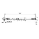 BOSCH 1 987 476 945 Bremsschlauch