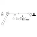 Zündleitungssatz Bosch 0 986 357 181 für Fiat für Lancia