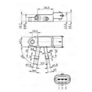 BOSCH 0 281 002 772 Sensor, Abgasdruck