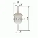 BOSCH 0 450 904 158 Kraftstofffilter N 4158