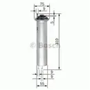BOSCH 0 450 905 960 Kraftstofffilter F 5960