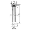 BOSCH 0 450 905 960 Kraftstofffilter F 5960