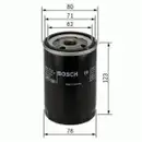Ölfilter Bosch 0 451 103 258 für Chrysler für Dodge für Fiat für Khd für Jeep
