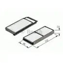BOSCH 1 987 432 163 Filter, Innenraumluft M2163