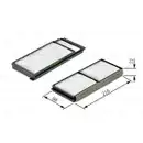 BOSCH 1 987 432 163 Filter, Innenraumluft M2163