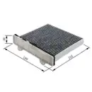 BOSCH 1 987 432 426 Filter, Innenraumluft R2426