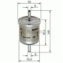 BOSCH 0 450 905 002 Kraftstofffilter F5002