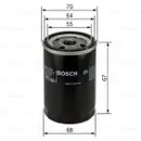Ölfilter Bosch 0 986 452 058 für Daihatsu für Gmc für Honda für Mazda für Nissan