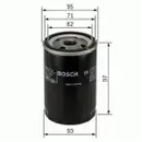 BOSCH 0 986 452 003 Ölfilter P2003