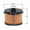 BOSCH 1 457 431 703 Kraftstofffilter N1703