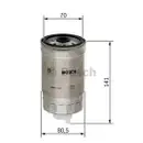 BOSCH 1 457 434 511 Kraftstofffilter N4511