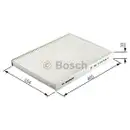 BOSCH 1 987 432 091 Filter, Innenraumluft M2091
