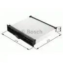 BOSCH 1 987 432 164 Filter, Innenraumluft M2164