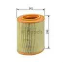 BOSCH F 026 400 039 Luftfilter S 0039