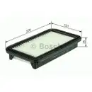 BOSCH F 026 400 201 Luftfilter S 0201