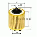 Ölfilter Bosch F 026 407 016 für Alfa Romeo für Fiat für Gmc für Lancia für Opel