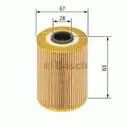 Ölfilter Bosch F 026 407 071 für Gmc für Opel für Vauxhall für Chevrolet