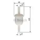 BOSCH 0 450 904 162 Kraftstofffilter F4162