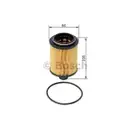 Ölfilter Bosch F 026 407 095 für Alfa Romeo für Citroën für Fiat für Ford