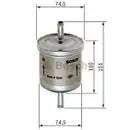 BOSCH 0 450 905 275 Kraftstofffilter F5275