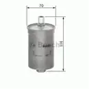BOSCH 0 450 905 912 Kraftstofffilter F5912