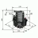 BOSCH 0 450 907 016 Kraftstofffilter N7016