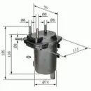 BOSCH 0 450 907 008 Kraftstofffilter N 7008