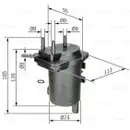 BOSCH 0 450 907 008 Kraftstofffilter N 7008