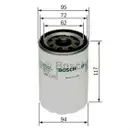Ölfilter Bosch 0 451 103 366 für Mitsubishi für Hyundai für Kia
