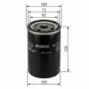 Ölfilter Bosch 0 986 452 042 für Mazda für Mitsubishi für Toyota für Proton