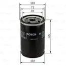Ölfilter Bosch 0 986 452 042 für Mazda für Mitsubishi für Toyota für Proton