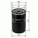 Ölfilter Bosch 0 986 452 066 für Hyundai