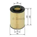 Ölfilter Bosch 1 457 429 141 für Bmw für Rover für Alpina für Land Rover Unten