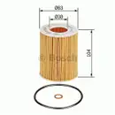 Ölfilter Bosch 1 457 437 003 für Bmw
