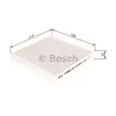 BOSCH 1 987 432 080 Filter, Innenraumluft M 2080