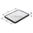 BOSCH 1 987 432 060 Filter, Innenraumluft M 2060