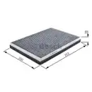BOSCH 1 987 432 062 Filter, Innenraumluft M2062