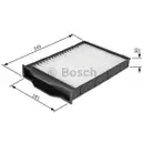 BOSCH 1 987 432 093 Filter, Innenraumluft M2093