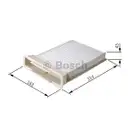 BOSCH 1 987 432 189 Filter, Innenraumluft M2189
