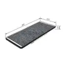 BOSCH 1 987 432 343 Filter, Innenraumluft R 2343
