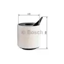 BOSCH F 026 400 018 Luftfilter S0018