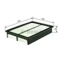 BOSCH F 026 400 129 Luftfilter S0129