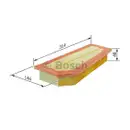 BOSCH F 026 400 134 Luftfilter S0134