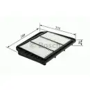 BOSCH F 026 400 163 Luftfilter S0163