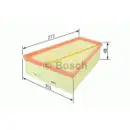 BOSCH F 026 400 149 Luftfilter S0149