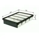 BOSCH F 026 400 165 Luftfilter S0165