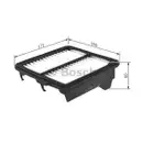 BOSCH F 026 400 223 Luftfilter S 0223