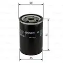 Ölfilter Bosch F 026 407 001 für Mazda für Nissan für Renault für Subaru