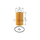 Ölfilter Bosch F 026 407 112 für Chrysler für Dodge für Fiat für Mercedes Benz
